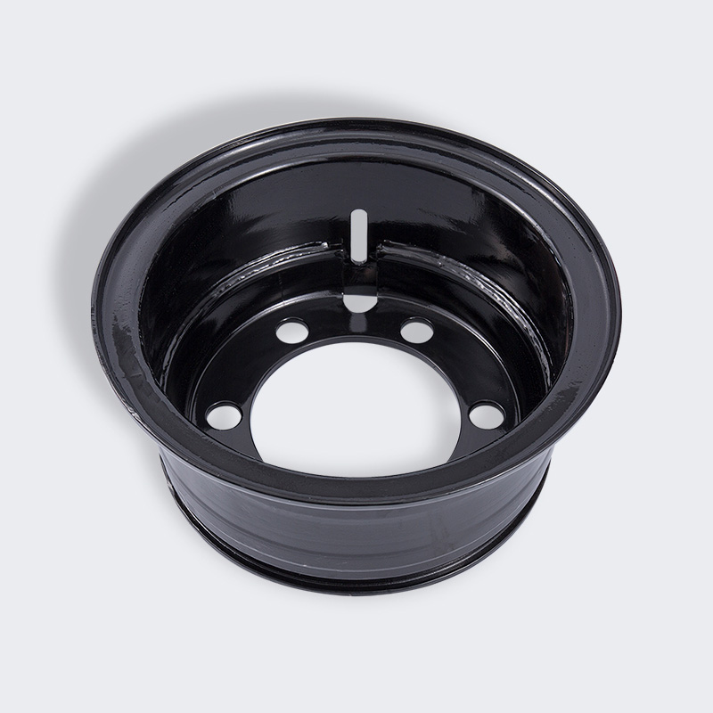 Hangzhou forklift 5-ton rear wheel solid steel rim 825-15