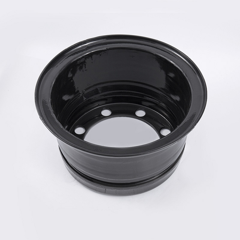Hangzhou forklift 5-ton front wheel solid steel rim 825-15