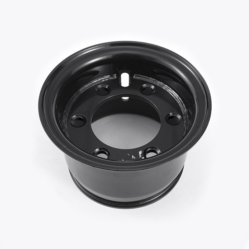 Hangzhou forklift 30J one-piece steel wheel rim 23x9-10