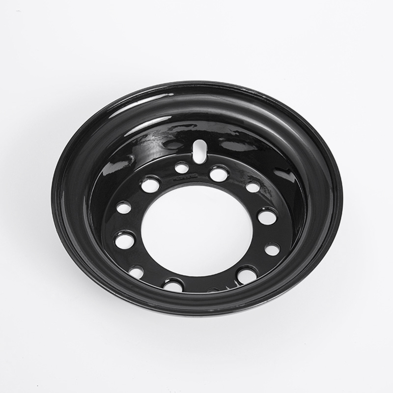 Hangzhou forklift split steel wheel rim 18x7-8