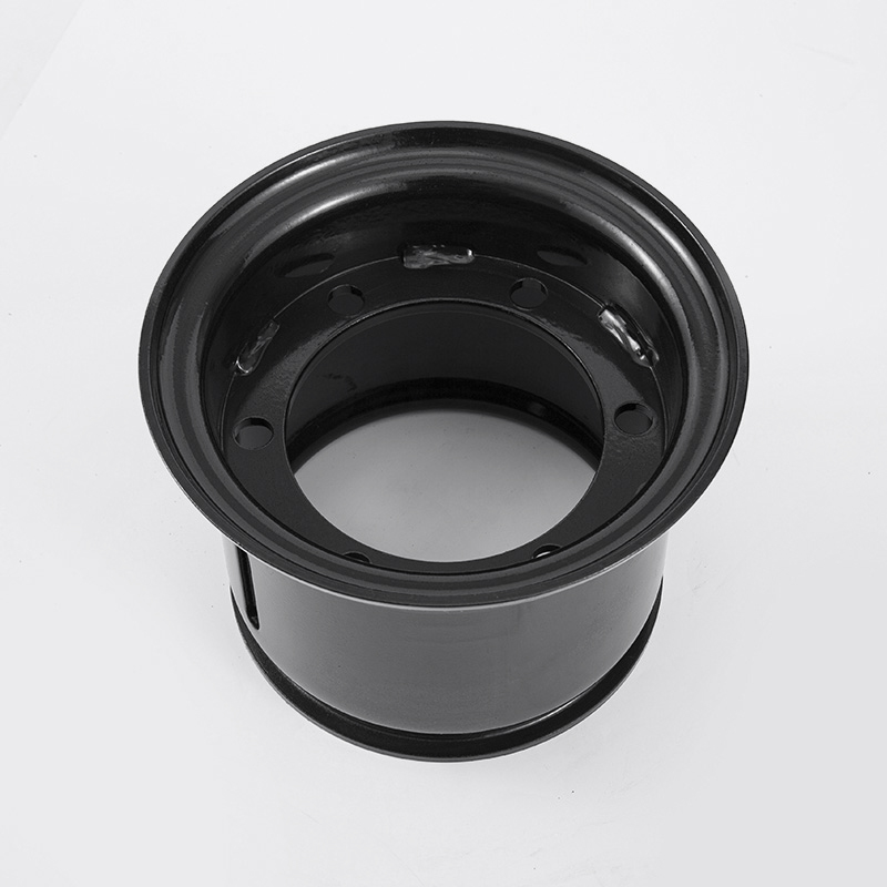 Hangzhou forklift 20J one-piece steel wheel rim 21x8-9